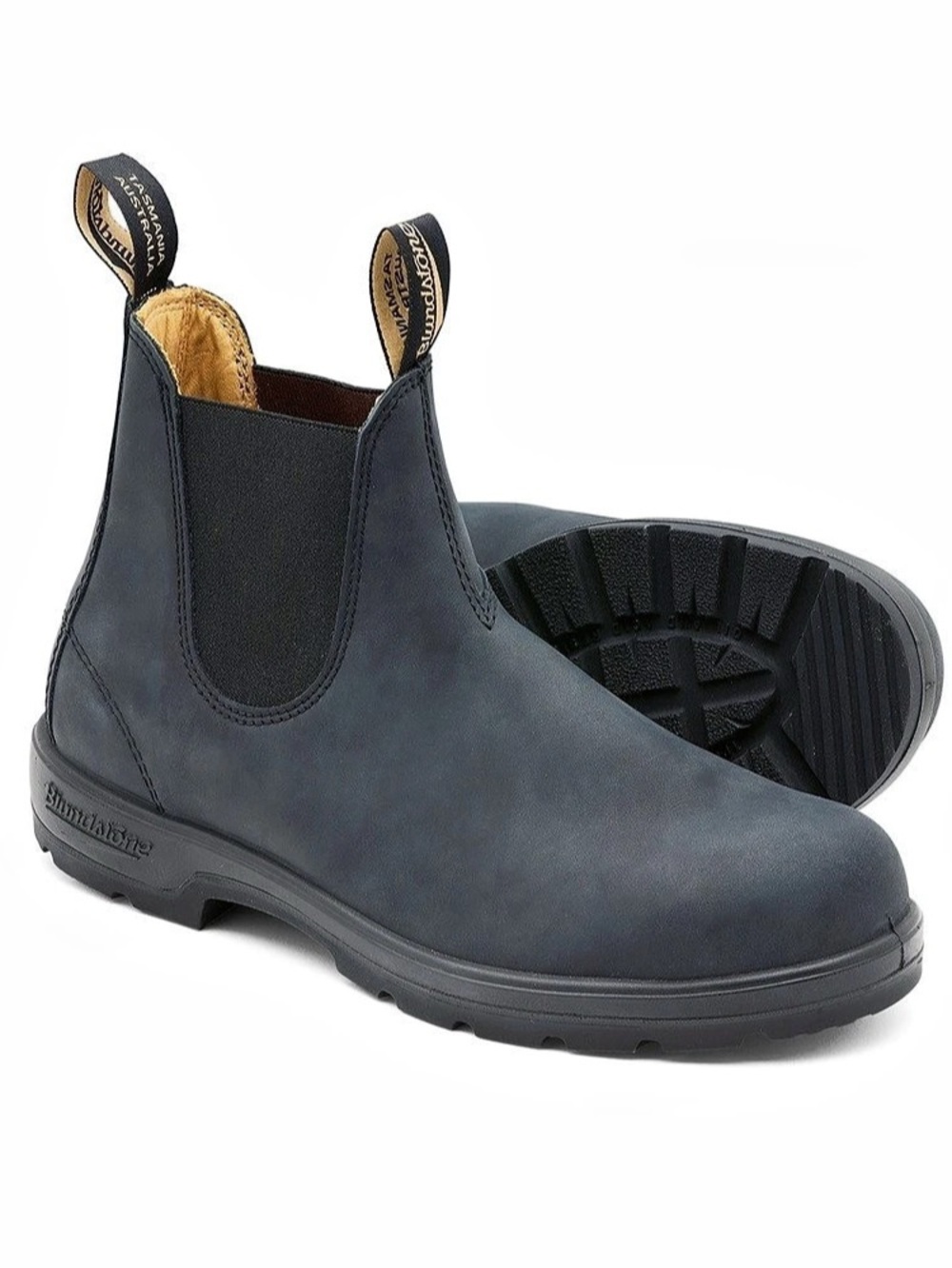 Blundstone Classic Chelsea Boots – Rustic Black, Women’s 9 / Men’s 7 (AU 6)